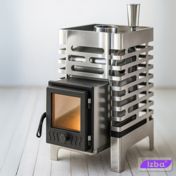 Печь для бани Aston 16 INOX стекло