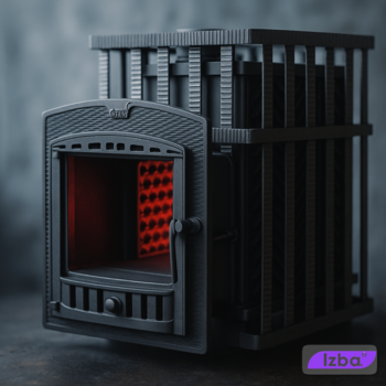 Чугунная банная печь GFS ЗК 40 (П2) в сетке