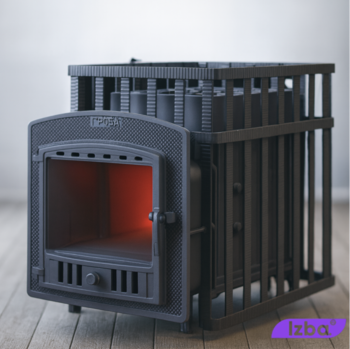 Чугунная банная печь GFS Гроза 18 (П2) в сетке