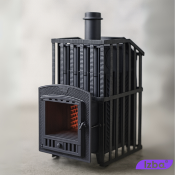 Чугунная банная печь GFS ЗК Ураган 25 (П2)