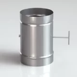 Шибер одностенный AISI 430 240 мм 0.5 мм